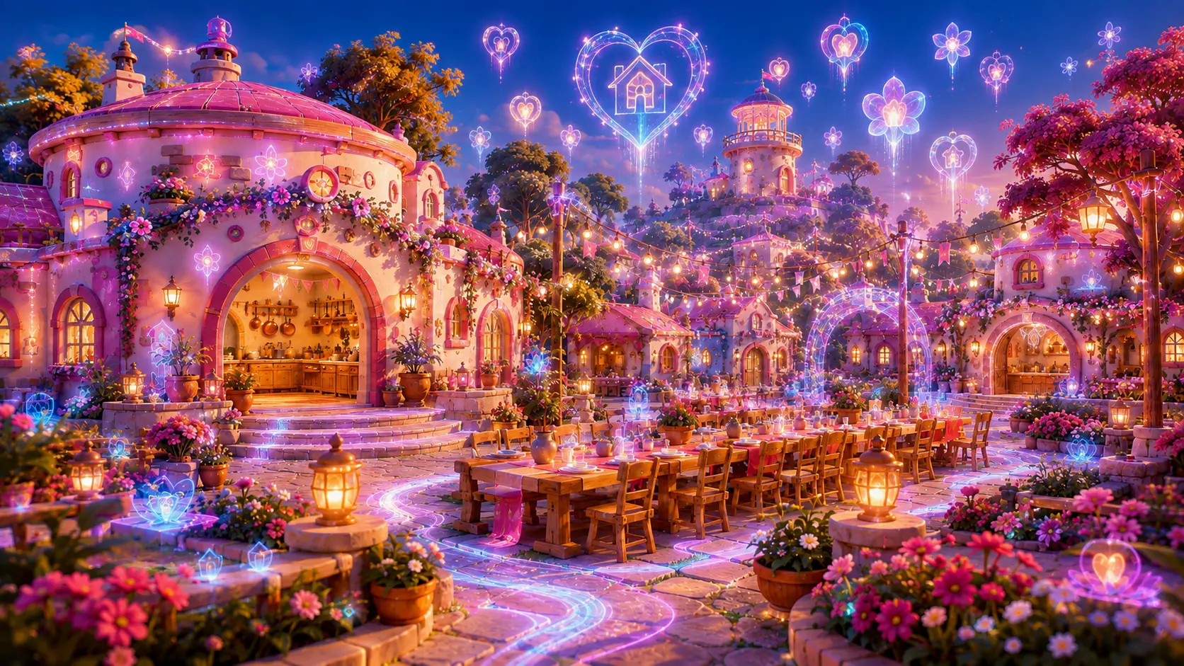 Welcome Village official artwork